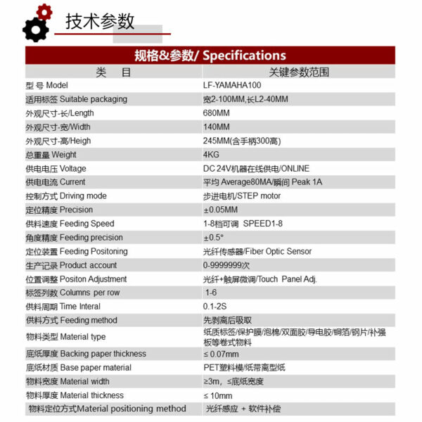 雅马哈标签飞达供料器 YS12 YS24 YSM10 YSM20 YRM20 - 图片 3